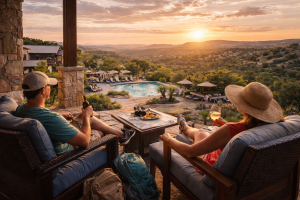 Hill Country resort relaxation