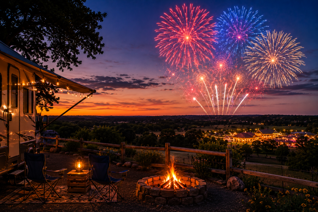 july 4th fireworks medina tx hill country