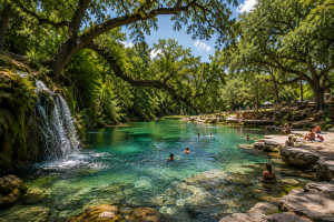 krause springs day trip in hill country